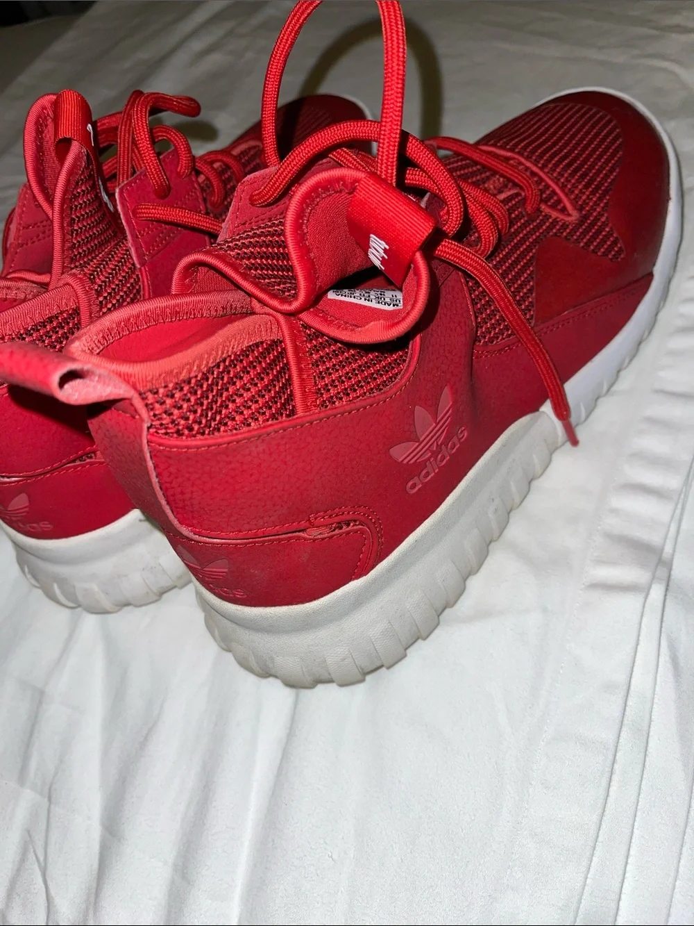 Adidas Tubular X ‘Collegiate Red Sneakers - Men’s Size 11